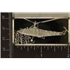 Image 1 : .94 TROY OZ. PROOF STERLING SILVER HELICOPTER