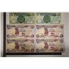 Image 1 : 6-BANK OF IRAQ BILLS: 2-ONE DINAR AND 4-FIVE DINAR