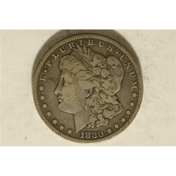 1880-S MORGAN SILVER DOLLAR