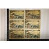 Image 1 : 6-JAPANESE WWII ERA 50 SEN BILLS, 1 HAS INK