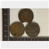 Image 2 : 3 ALTERED US LARGE CENTS: 1833 CLIPPED, 1843
