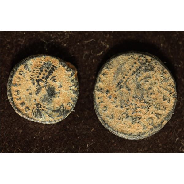 2 ROMAN ANCIENT COINS