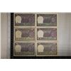 Image 1 : 6-INDIA ONE RUPEE BILLS: 1 NO DATE, 1968, 1972,