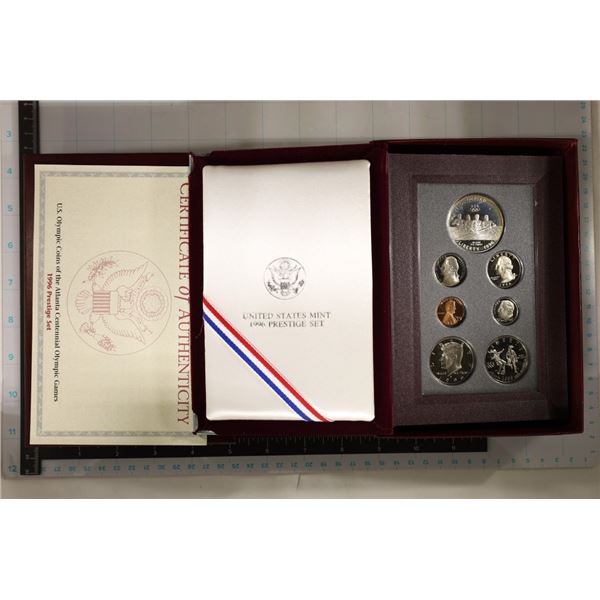 KEY DATE 1996 US PRESTIGE PROOF SET WITH BOX AND