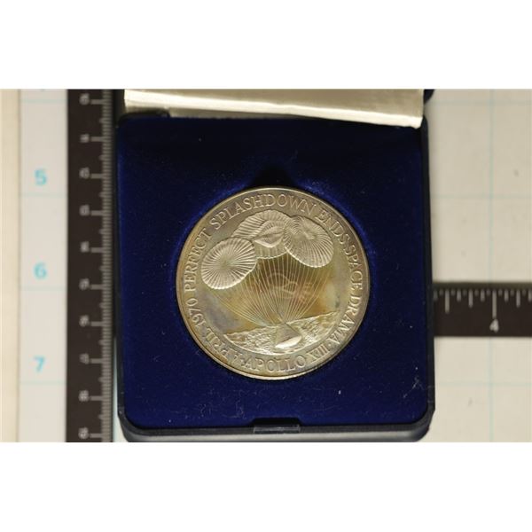 38.7 GRAM SILVER APOLLO 13 APRIL 1970 PERFECT