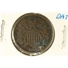 Image 1 : 186? US TWO CENT PIECE DAMAGE ON THE DATE