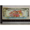 Image 2 : 1993 DISNEY ONE DOLLAR STAINED ON THE RIGHT SIDE