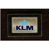 Image 1 : 3.2 GRAMS KLM AIRLINES .999 SILVER BAR FROM THE