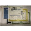 Image 2 : 4-VINTAGE US STOCK CERTIFICATES: E.J. KORVETTE,