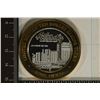 Image 1 : 1999 CASINO $10 SILVER TOKEN (UNC) SKYWAY GRAND