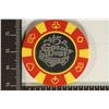 Image 2 : DEADWOOD, SOUTH DAKOTA GOLD DUST $5 CASINO CHIP