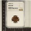 Image 1 : 1958-D LINCOLN WHEAT CENT NGC MS65RD