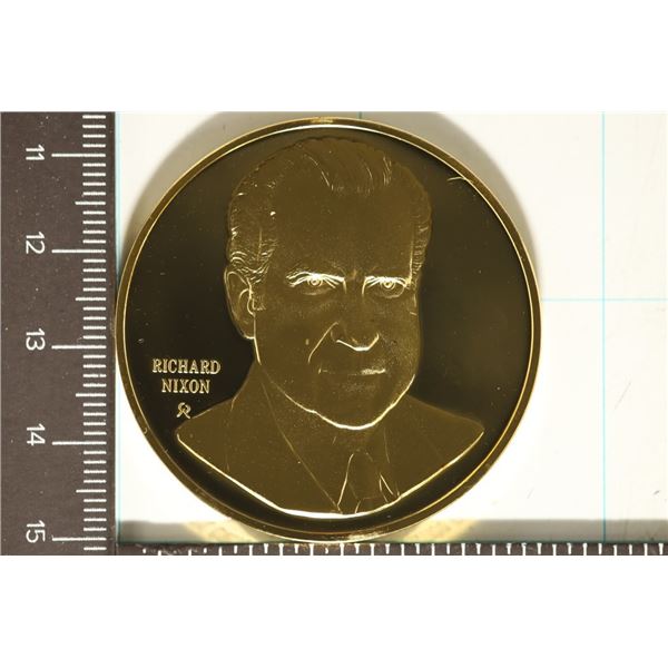 40.9 GRAMS 24KT GOLD OVER STERLING SILVER RICHARD