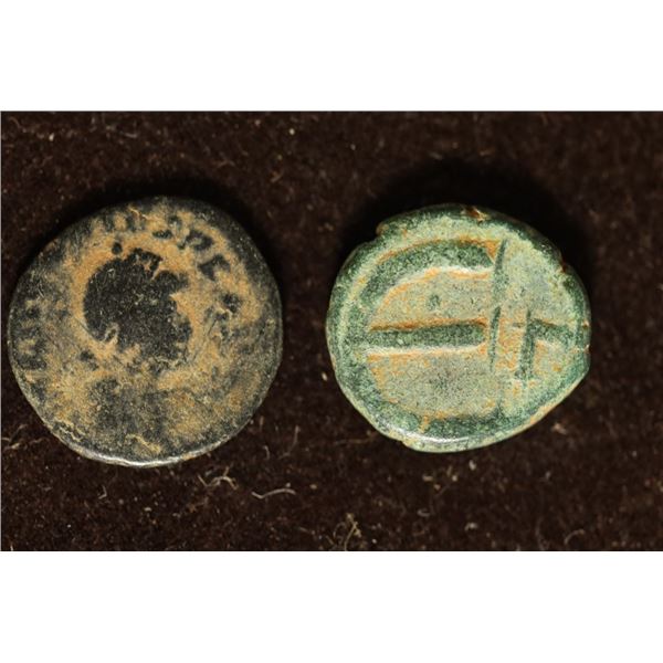 2 ROMAN ANCIENT COINS