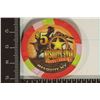 Image 2 : MESQUITE STAR HOTEL & CASINO $5 CASINO CHIP
