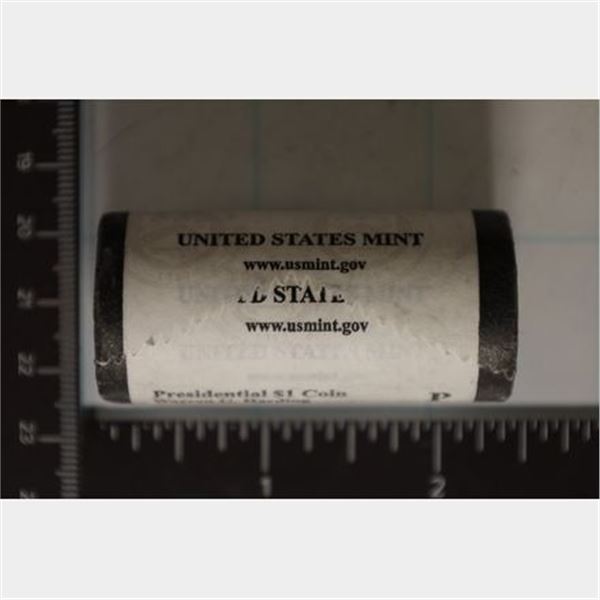 2014-P SOLID DATE $25 ROLL OF WARREN G. HARDING