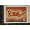 Image 1 : SHELLEY WINTERS PIN UP CARD WITH VALCAMBI 1 GRAM