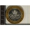 Image 2 : CASINO $10 SILVER TOKEN (UNC) WINDSOR ONTARIO