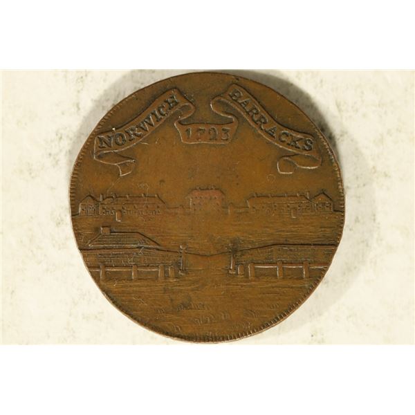 1793 CONDER TOKEN. THEY R MOSTLY 18TH CENTURY