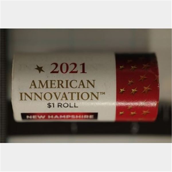 2021-D SOLID DATE BU $25 ROLL OF AMERICAN