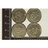 Image 2 : 1950, 1951, 52 & 1953 MEXICO SILVER 25 CENTAVOS