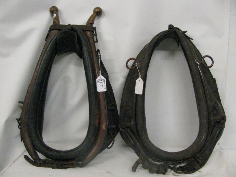 2 Horse Collars With Hames