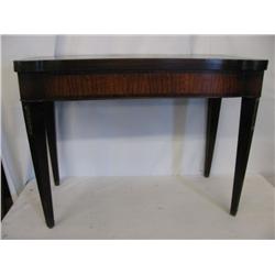 Mahogany Flip-top Console Dining Table