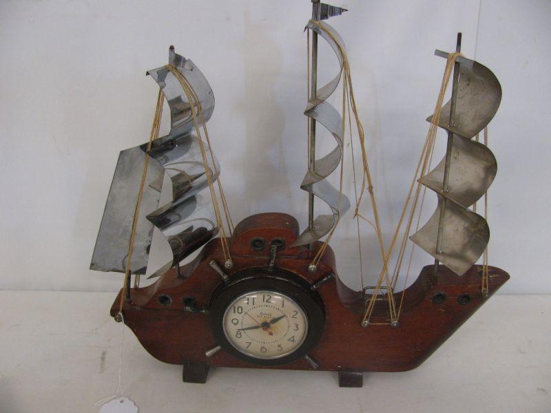 'Oxford' Sailing Ship Clock