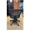 Image 3 : MESH BACK PADDED BLACK ADJUSTABLE MOBILE OFFICE CHAIR