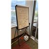 Image 2 : FOLDING WHITEBOARD PRESENTATION STAND