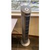 Image 3 : WOOD/METAL FOLDING TABLE, OSCILLATING FLOOR HEATER, MOBILE PADDED OFFICE CHAIR & WHITEBOARD