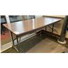 Image 5 : WOOD/METAL FOLDING TABLE, OSCILLATING FLOOR HEATER, MOBILE PADDED OFFICE CHAIR & WHITEBOARD