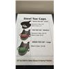 Image 6 : 5 TIER DARK WOOD STORAGE SHELF WITH LIFT TOP STORAGE CUBBY, ASSORTED STEEL TOE CAPS & SAFETY GLASSES