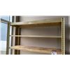 Image 3 : 6 TIER SHELF RACKING UNIT *CONTENTS INCLUDED* & PADDED ROOM DIVIDER