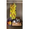 Image 1 : BOX OF NEW HARD HATS & ASSORTED PIONEER SAFETY VESTS