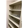 Image 3 : HON APPROX 36"W X 14"D X 76"H BEIGE METAL OFFICE STORAGE SHELVING UNIT WITH METAL FILING DIVIDERS