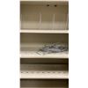 Image 2 : HON APPROX 36"W X 14"D X 76"H BEIGE METAL OFFICE STORAGE SHELVING UNIT WITH METAL FILING DIVIDERS