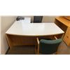 Image 2 : CONTENTS OF ENTIRE OFFICE INCLUDING EXECUTIVE DESK, WORKSTATION WITH HUTCH, VERTICAL CLOSET CABINET,