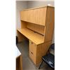 Image 3 : CONTENTS OF ENTIRE OFFICE INCLUDING EXECUTIVE DESK, WORKSTATION WITH HUTCH, VERTICAL CLOSET CABINET,