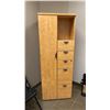 Image 4 : CONTENTS OF ENTIRE OFFICE INCLUDING EXECUTIVE DESK, WORKSTATION WITH HUTCH, VERTICAL CLOSET CABINET,