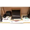 Image 1 : GROUP OF ASSORTED ELECTRONICS INCLUDING MICROSOFT SURFACE PRO KEYBOARDS, DIGITAL CAMERAS, TRIPOD &