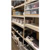 Image 2 : TRIMLINE E-Z RECT SHELF RACKING SYSTEM (3) SECTIONS,(10)-7'H UPRIGHTS, (36)-5' SIDE RAILS &