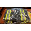 Image 2 : 4- HOLMES WORKWEAR 3XL HI-VIS FREEZER JACKETS & 1- ULINE 3XL YELLOW RAIN SUIT