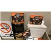 Image 3 : ASSORTED SAFETY SIGNS, FORKLIFT CHECKLISTS, PADDED ENVELOPES, FIRE EXTINGUISHER MOUNT & MORE
