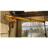Image 1 : POWER PRO INDUSTRIES 1 TON JIB CRANE WITH KITO ELECTRIC CHAIN HOIST *MUST BRING PROPER TOOLS
