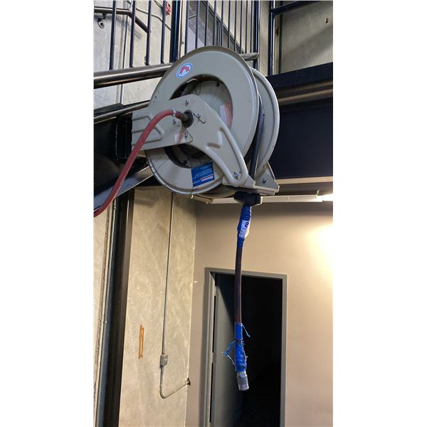 WESTWARD MOUNTED RETRACTABLE AIR HOSE *MUST BRING PROPER TOOLS FOR DISASSEMBLY*