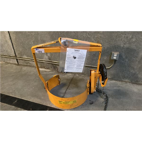 WESCO VDGL-55 DRUM LIFTER/DISPENSER HOIST MOUNT