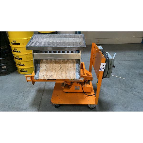 ERIEZ HS56 HIGH-SPEED MOBILE ELECTROMAGNETIC VIBRATORY FEEDER