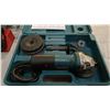 Image 3 : MILWAUKEE 18V CORDLESS CIRCULAR SAW WITH CHARGER, 3 BATTERIES & MAKITA ELECTRIC GRINDER