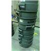 Image 2 : STACK OF ASSORTED RUBBERMAID BRUTE COMMERCIAL GARBAGE CANS